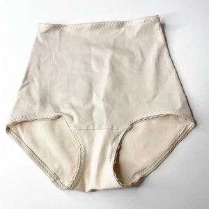Bragas Faja Vintage Lirio de Francia Talla Mediana Beige Desnudo Cobertura Completa - Imagen 1 de 24