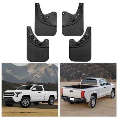 For Toyota For Tacoma Mudguard Soft Rubber Fender Large Edition 2024 Model - Image 1 of 4