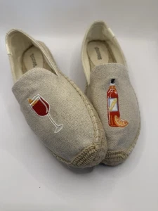 Soludos The Smoking Espadrille Aperol Spritz Slip On EUC - Picture 1 of 11