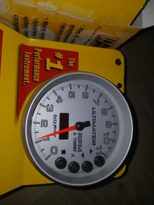 Autometer 6886 Ultimate IIi Tachometer, 5", 11K Rpm,Datalogging,playback  - Picture 1 of 6