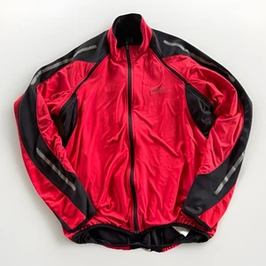 Gore Bike Wear Windstopper Soft Shell Red Men's Medium Removable Sleeve XL - Picture 1 of 11