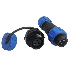 SP13 2Pin~9Pin Electrical Wire Cable Connector,Circular Waterproof Plug Socket - Picture 1 of 43