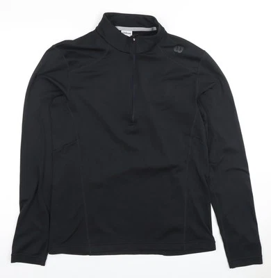 Wilson Men's Black S Casual Pullover 1/4 Zip Top — 第 1/4 张图片