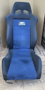 SUBARU IMPREZA WRX STI RARE DRIVER SIDE RECARO SEAT COMPLETE WITH RAILS - Picture 1 of 7