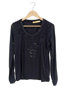 BIBA Manga larga Mujeres Camisa Talla EU 40 negro look casual - Imagen 1 de 5