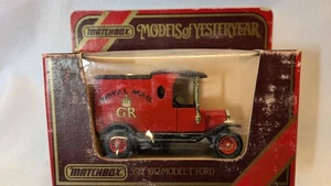 Matchbox Models of Yesteryear Y-12 1912 Ford Model T Royal Mail in Box  - Picture 1 of 4