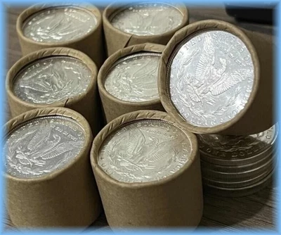 AU+ Morgan Silver Dollar From Bag UNC Rolls ~ Estate Lot Bullion ~ - Image 1 of 3