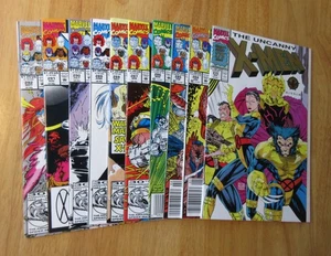 Lotto di *10* 1991-92 UNCANNY X-MEN: #275 + 284-292 **3 Edicole!** (VF/NM) - Foto 1 di 7