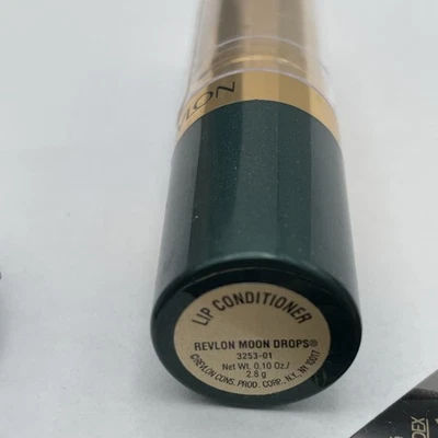 NEW SEALED Revlon Moon Drops LIP CONDITIONER SPF 6 9056-01 Light Green Package - Image 1 of 3