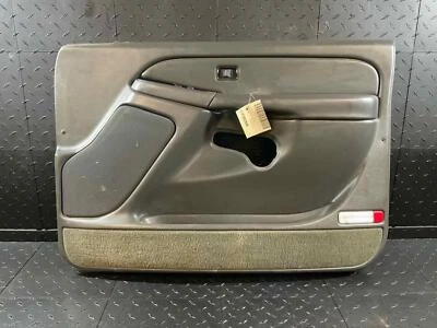 2001 - 2007 Chevy Silverado 1500 Pass RH Right Pewter-69I Front Door Trim Panel - Image 1 of 4
