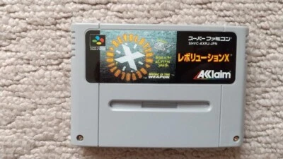 Revolution X SuperFamicom SNES SHVC-P-AXRJ 1996 NTSC-J Nintendo Acclaim USED - Image 1 of 4