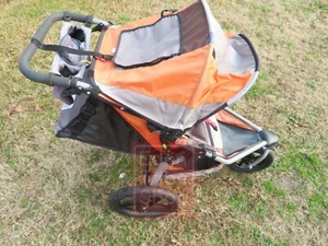 BOB Stroller Orange Jogging Stroller 3-Wheel - Picture 1 of 12