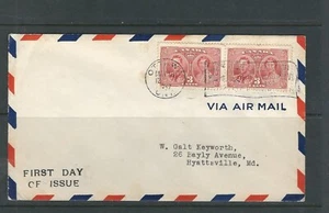 Canada SC # 237 Coronation Of George VI And Queen Elizabeth, Pairs. Uncacheted - Picture 1 of 1