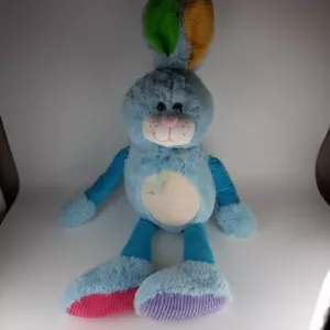 Peluche Kelly Giocattolo Blu Coniglietto Pasquale Coniglio 36” Grande Jumbo Peluche - Foto 1 di 10
