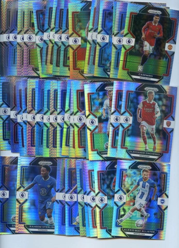 2022-23 Prizm EPL SOCCER PICK YOUR CARD for SILVER HYPER PRIZM Set VETS + RC - Image 1 of 1