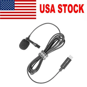 Typc-C Microphone For DJI Osmo Pocket Saramonic U3-OP USB Vlog Mic Video USA - Picture 1 of 2