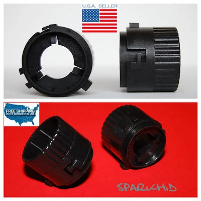 H7 HID Xenon Bulb Adapters For Volkswagen Golf MK6 GTI 2010+ Passat 2011 & up   - Image 1 of 4