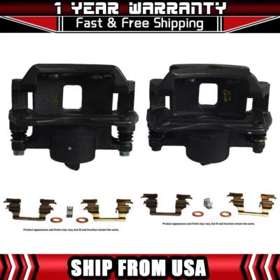 Brake Caliper(Bracket) 2 X Front Pair Cardone fits 1998-2002 Chevrolet Prizm_A7 - Image 1 of 4