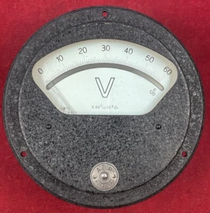 déco industrielle atelier ancien compteur truc chouette voltmètre?, déco vintage - Photo 1/7