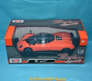 1:18 Motormax - Timeless Legends - Pagani Zonda F - Orange - Picture 1 of 2