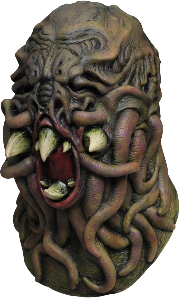 Tentacled Alien Cthulhu Monster Ghoulish DELUXE ADULT LATEX KHAL'KRU MASK - Image 1 of 1