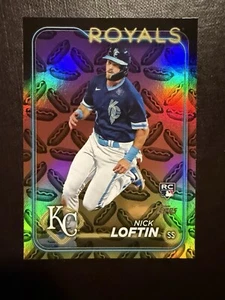 2024 Topps Series 2 NICK LOFTIN RC Hot Dog Foil SP #506 KC ROYALS Rookie - Picture 1 of 2