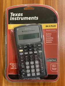 Texas Instruments BA II PLUS Financial Calculator