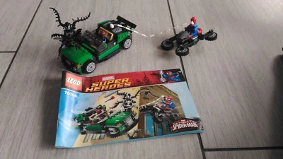 LEGO Super Heroes Marvel 76004 La Poursuite en Moto-Araignée - Spider-Man  - Photo 1/4