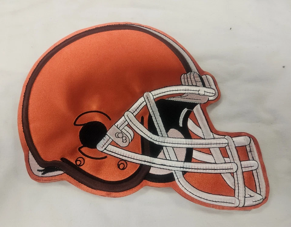 Cleveland Browns Helmet High Quality Embroidered Patch 10x10 - Image 1 of 1
