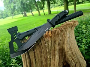 Beil + Messer Axt Knife Tomahawk Bowie Buschmesser Jagdmesser Hunting Kandar - Bild 1 von 3