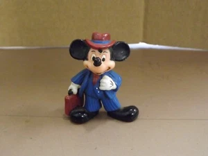 Disney Mickey Mouse Traje de Negocios PVC Figura por Applause Juguete de 2 pulgadas - Imagen 1 de 6