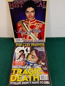 Lot of 2 Michael Jackson OK Weekly Last photos and Collector Edition Historical - Bild 1 von 17
