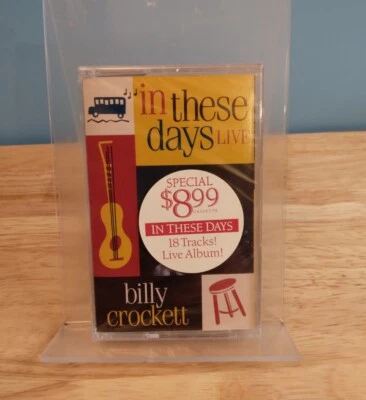 Billy Crockett In These Days Live Cassette Tape New Sealed - Image 1 of 2