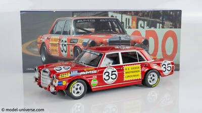 WERK83 1:18 Mercedes-Benz AMG 300 SEL 6.3 Nº35 2º Spa 24h 1971 Heyer, Schickentanz...