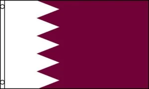 10 x "QATAR OLD" flag 3x5 ft polyester banner sign Middle East - Picture 1 of 6