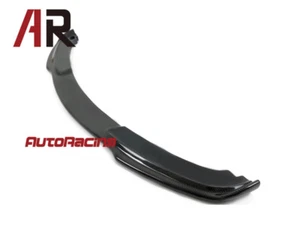 HM Style Carbon Fiber Front Add-on Lip For BMW 05-08 E90 323i 328i 335i 4Dr/5Dr - Picture 1 of 1