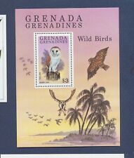 GRENADA GRENADINES  - Scott 382 - MNH S/S  -  owl, bird