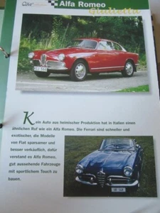 Autos Car Collection Alfa Romeo Giuletta 1954-1962 - Bild 1 von 1