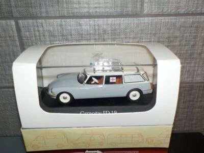 COCHE MODELO AMBULANCIA CITROEN DS19 ESCALA 1:43 IXO ATLAS 7495004 GRIS ESTATE Marca Foto 1 de 4