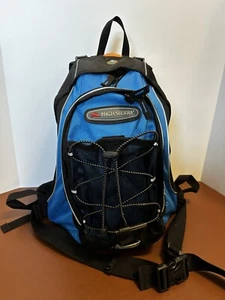 High Sierra Backpack for Cycling & Hiking ~ Blue - Picture 1 of 8