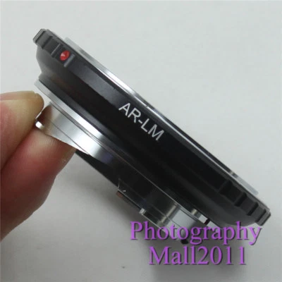 Lens Adapter for Konica AR Lens to for Leica M9 M8 M7 M6 TECHART LM-EA7 Camera - Image 1 of 4