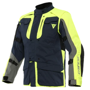 Giacca uomo moto Dainese Alligator BLACK-IRIS FLUO-YELLOW CHARCOAL-Gray jacket - Imagen 1 de 2