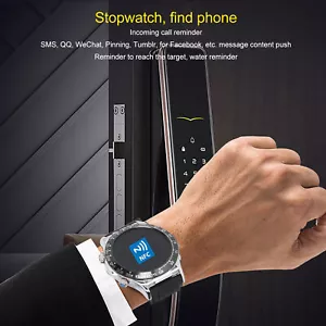 Smartwatch 1.32in IPS Screen Activity Tracker Fitness BT Smartwatch For Men ZZ1 - Picture 1 of 21