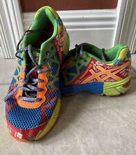 Asics Gel Noosa Tri 9 C401N Running Shoes MULTI-COLOROED  Women's SZ 5