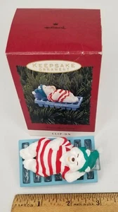 1993 Hallmark Keepsake Ornament - WATER BED SNOOZE  - Picture 1 of 5