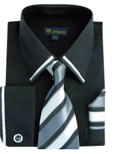 Herren Hemd 60% Baumwolle 40% Polyester Design By Milando Moda SG23 - Bild 1 von 8
