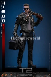 Pre-order Hot Toys MMS795 1/6 Terminator 2: Judgment Day T-800 2.0 Action Figure - Picture 1 of 23