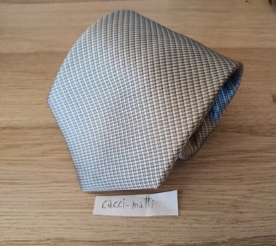 [CRAVATTA UOMO / TIE] OVS - 100% Seta/Silk - Argento chiaro/Light Silver - Immagine 1 di 4