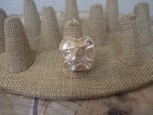 HEAVY Silpada R1809 Sterling Silver Blooming Flower Ring Size 9 - Picture 1 of 5