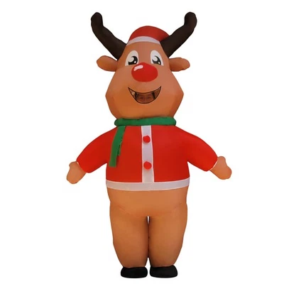 Disfraz Inflable Navidad Reno Adulto Halloween Disfraz Inflable para... Foto 1 de 4